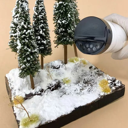20g/50g Diy Model Making Artificial Dry Snow Powder for Christmas Scene Decor/Sandtable Landscape/Diorama/Military Wargaming