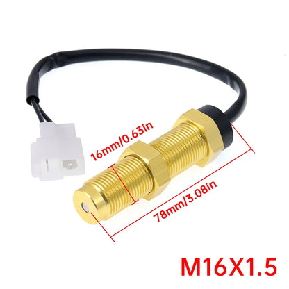 3000/4000/6000/7000/8000 RPM Gauge with Hourmeter Gauge 52mm Tachometer Waterproof 7 Color Backlight Tacho Gauge For Car Boat