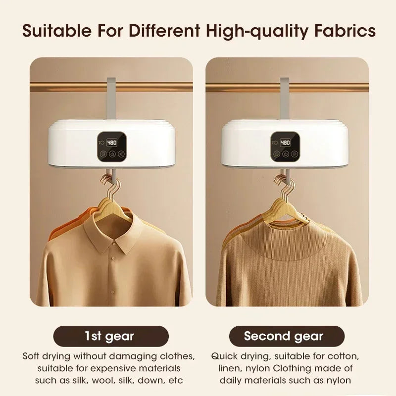 Folding Portable Clothes Dryer Multifunctional Intelligent Timed Warm Laundry Dryer UV Sterilization And Removal Of Mites Dryer