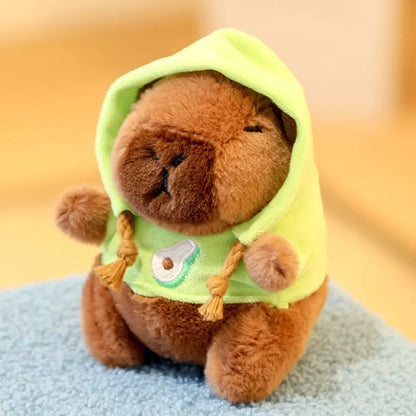 29styles Cartoon Capybara Plush Keychain Cute Stuffed Doll Toys Bag Pendant Hanging Decoration Kapila Doll Ornament Keyring Gift