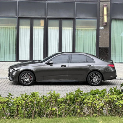 Premium Ultra Gloss Candy Metallic Charcoal Grey Vinyl Car Wrap Film Roll with Air Release Self Adhesive Decal