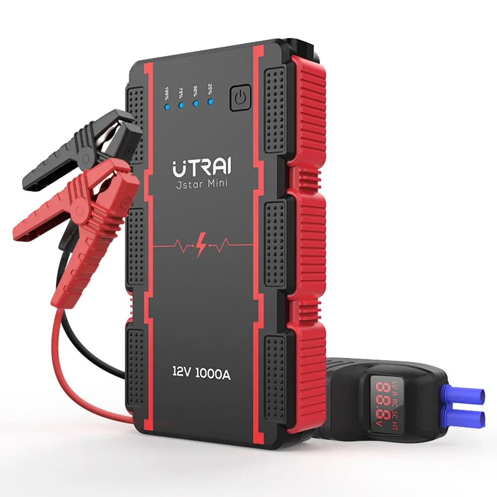 UTRAI Jump Starter Power Bank 2000A /1000A Portable Car Battery Starter For 12V Car Emergency Booster Starter Starting Device