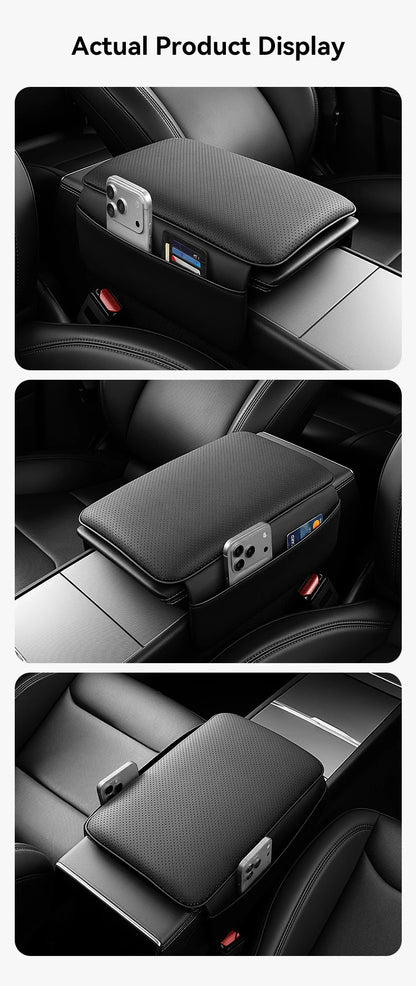 YZ For Tesla Model 3 Y YL Juniper Highland Armrest Pad Soft Case Center Console Box Cover Aanti-scratch 2026 Accessories