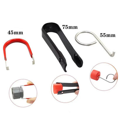 Car Wheel Bolt Nut Caps Covers Removal Tool Fast Extractor Puller Automobile Wheel Repairing Tweezers Auto Accessories