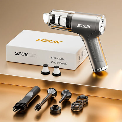 2025 Mini Vacuum Cleaner SZUK 780000PA Powerful Cordless Portable Vacuum Cleaner for Home Handheld Blower Car Vacumm Cleaner