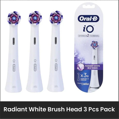 Oral B IO Series Replacement Brush Heads for Oral-B IO 2/3/5/7/8/9 Electric Toothbrushe Gentle Care Ultimate Clean Radiant White