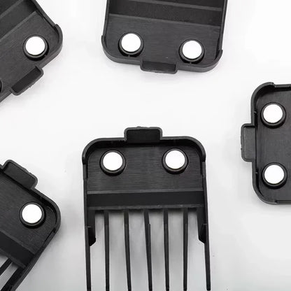 MRD Professional Hair Clipper Combs, Professional Cutting Guide Comb for Wahl with Metal magnet design 1.5/3/4.5/6/10/13MM