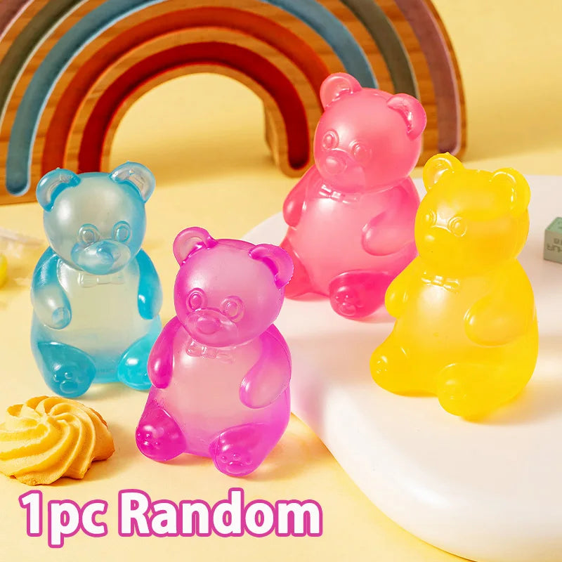 Pudding Cat Mochi Squishy Squeeze Stress Relief Toys Cheese Kitty Squishy Tabas Stress Ball Vent Toys Soft Fidget Toys Gift