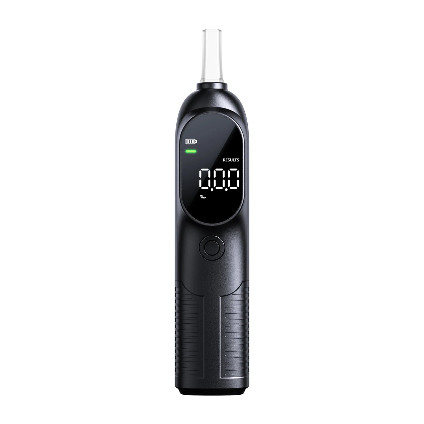 Alcohol Tester with Intelligent Sensor, Portable Breathalyzer for Driver with 4 BAC Units Adjustable ( Not Battery Included)