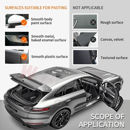 Honeycomb Car Sticker Anti-Scratch Auto Decoration Wrap with Waterproof Adhesive Cover Air Release Foil Tunning Cars Accessories