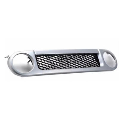 Chrome Front Grille Radiator Black Grill Mask Grid for Toyota Land Cruiser FJ 2007-2019 Body Kit Auto Accessories