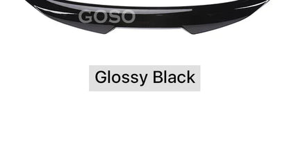 Carbon Fiber Rear Bumper Lip Trunk Wing MP M4 PSM Style Roof Spoiler Kit For BMW 3 Series F30 F31 F35 2012-2019 Gloss Black