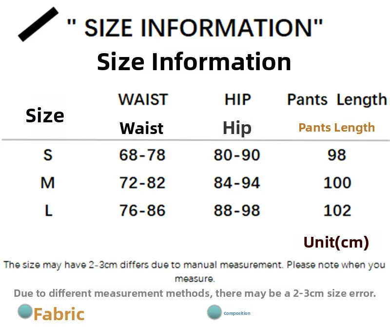 Rockmore Spicy Girl Low Waist Straight Leg Pants Pure Color Flip Waist Versatile Long Trousers Street Style Casual Pants