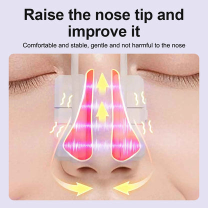 EMS Nose Massager, Microcurrent Nose Beauty Device with 5 Modes, USB-C Rechargeable Nose Clip for Facial Contour Care, Unisex