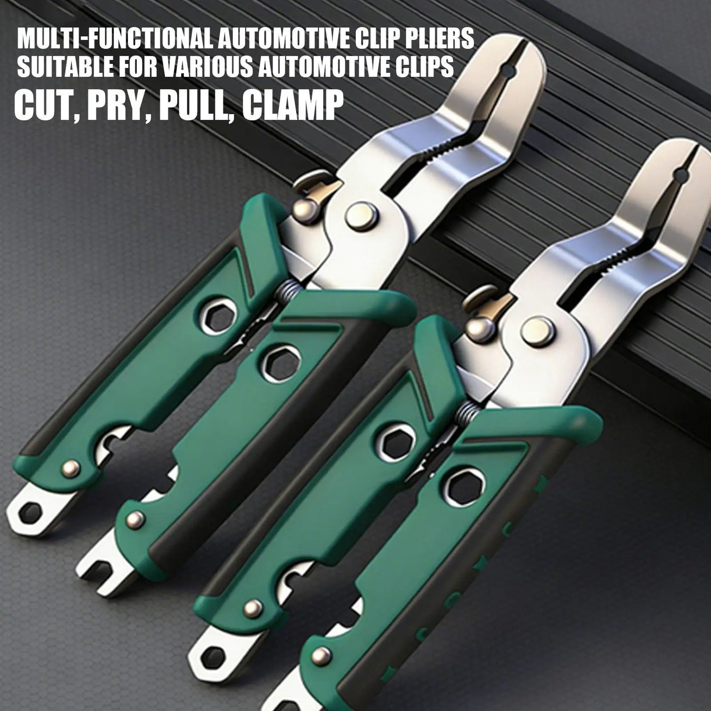 Auto Panel Clip Removal Pliers V Shape Precision Ergonomic Disassembly Gadget Clip Remover Tool Multi-functional car clip plier