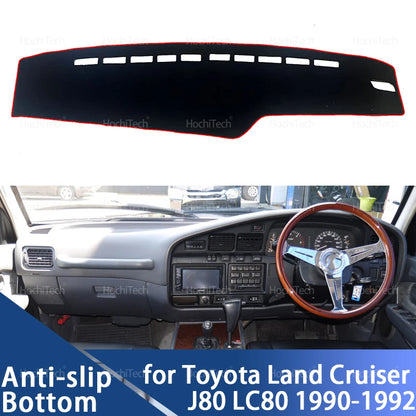 For Toyota Land Cruiser J80 LC80 Pre-Facelift 1990 1991 1992 Car Dashboard Cover Dash Board Mat Carpet Pad Sunshade Cape Cushion