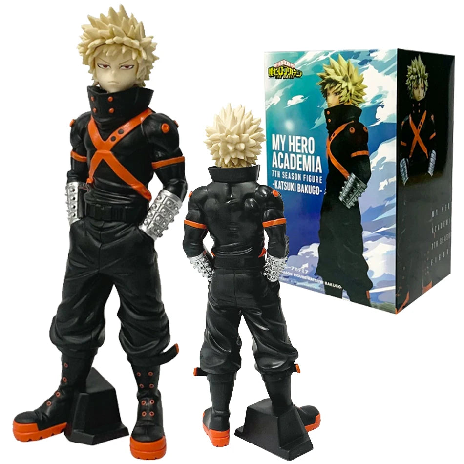 11-22cm BANPRESTO My Hero Academia 7TH SEASON FIGURE Katsuki Bakugo Childhood Midoriya Izuku Figure Anime PVC Model Boxed Toys