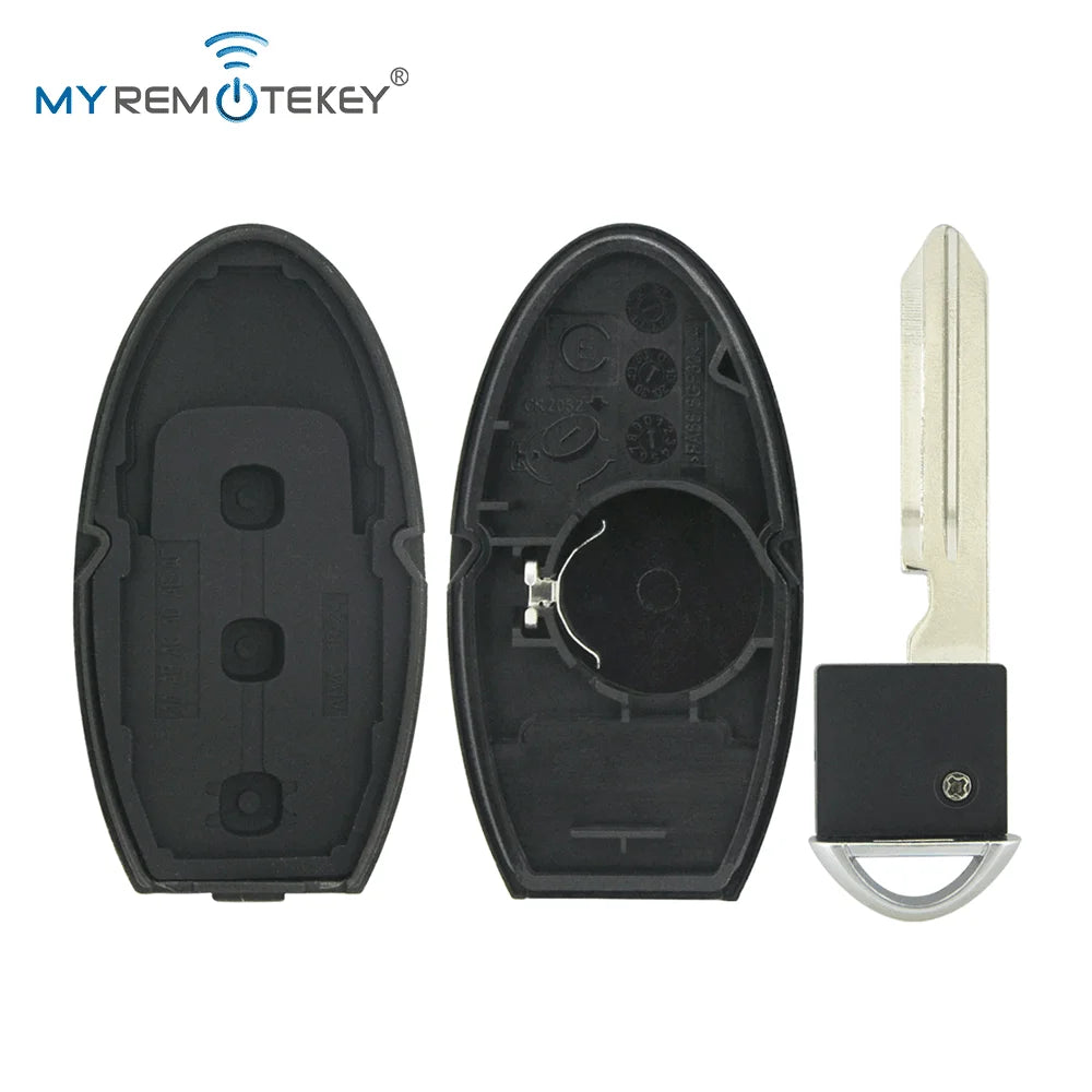 MYREMOTEKEY KR55WK49622 Smart Key 3 Button keyless go for Nissan 370Z key 2009 -2019 315mhz ID46-PCF7952 chip