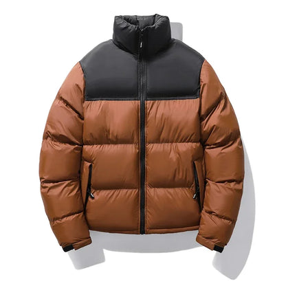 Man Thick Stand Collar Parka Jacket Male Overcoat Outwear Plus Size 4XL Winter Men Casual Windproof Padded Duck Down Parkas Coat