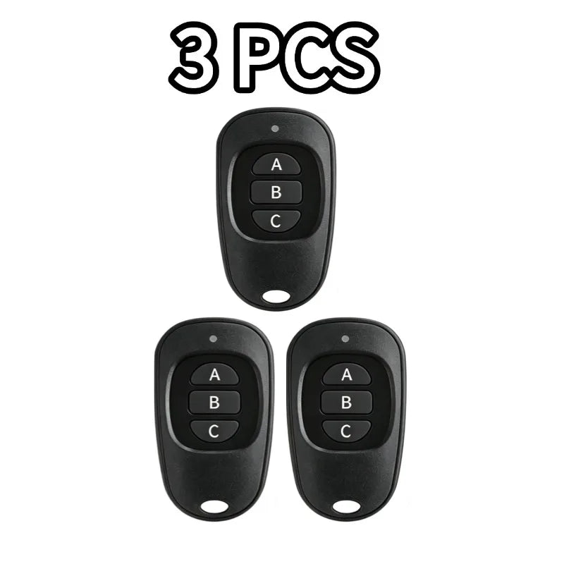 433MHz Remote Control Learn Remote Control Learning code 1527 EV1527 For Gate garage door controller Alarm RF 433mhz Receiver