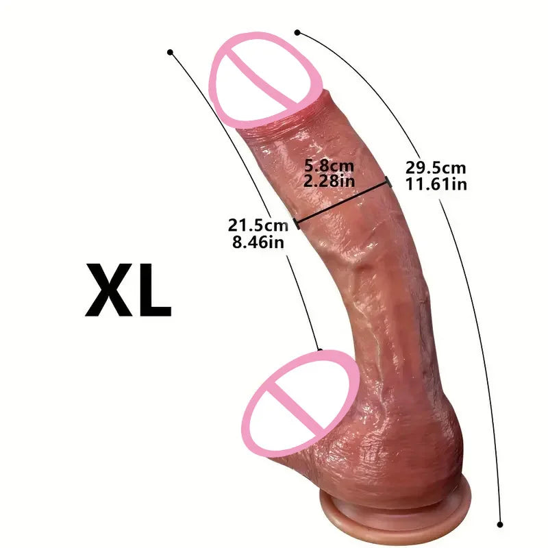 Realistic Dildo with Suction Cup Huge Dildos Adult Sex Toys for Woman Men Fake Dick Big Penis Anal Butt Plug Erotic Sex Shop 18+