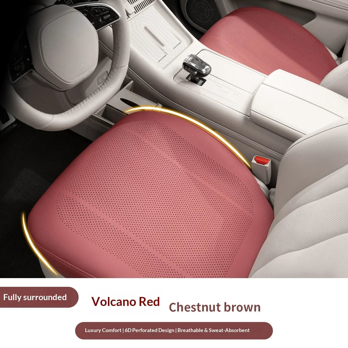 Universal High-End Summer Thin Car Seat Cushion Set for Four Seasons Interior Ventilation And Breathability