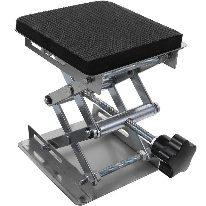 Stainless Steel Scissor Jack Platform Lab Support Lift Table Adjustable Height Laboratory Workbench Car Repair Tool Lifting