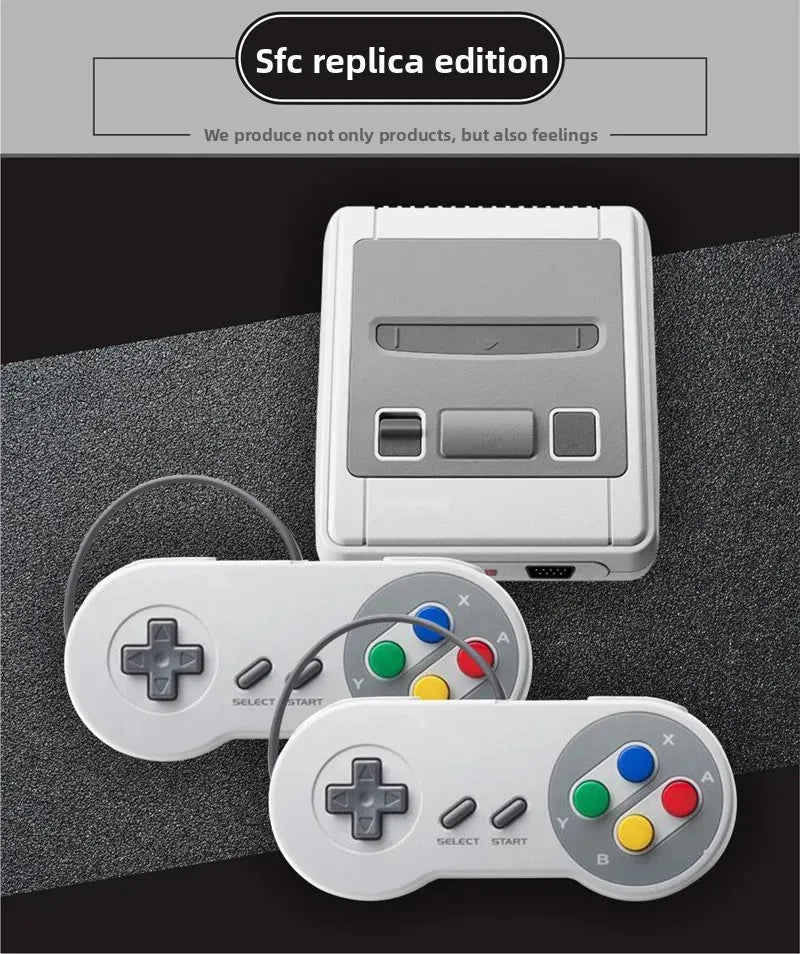 SFC621 Mini Retro Video Game Console 4K HDMI For SNES Home Came Console Built in SFC620 Game with wired Gamepad for Kids Gifts