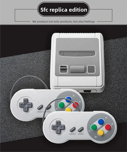 SFC621 Mini Retro Video Game Console 4K HDMI For SNES Home Came Console Built in SFC620 Game with wired Gamepad for Kids Gifts