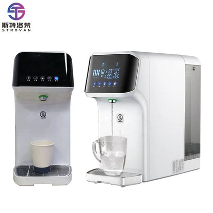STLF Water Temperatures Adjustable Desktop Water Heater,Table Hot Water Purifier Dispenser