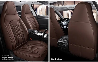 Universal One-piece Seat and Split Seat Car Seat Full Cover Breathable Leather SUV Car Seats Cushion Full Cover Protection