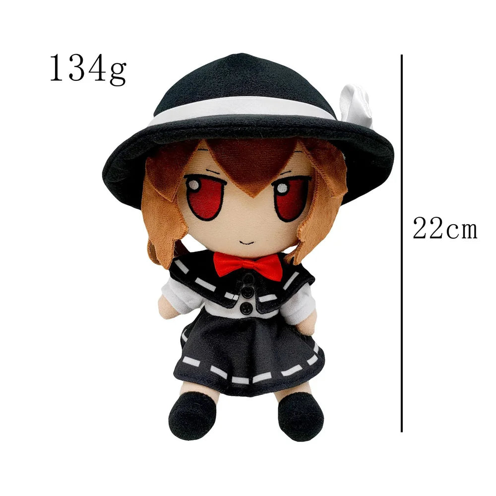 Fumo Red Kirisame Marisa Touhou Project New Creation Komeiji Koishi Plush Toy Doll Yuyuko Reimu Alice Cirno Fans Birthday Gifts