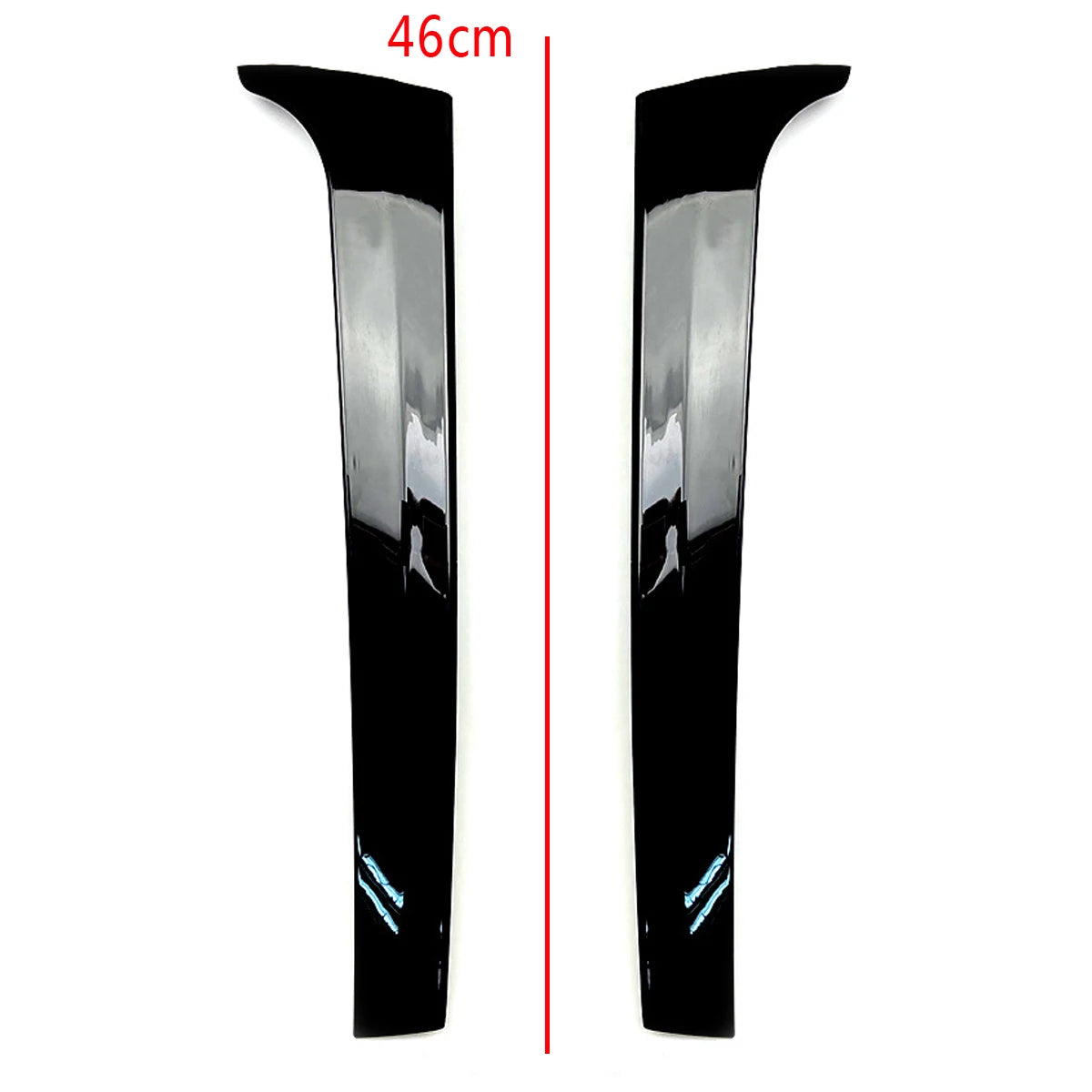 Glossy Black Car Rear Window Side Spoiler Wing Splitter ABS For Volkswagen For Vw Touareg 2011 2012 2013 2014 2015 2016 2017