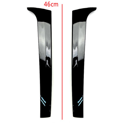 Glossy Black Car Rear Window Side Spoiler Wing Splitter ABS For Volkswagen For Vw Touareg 2011 2012 2013 2014 2015 2016 2017