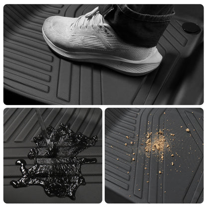 Smabee Left Drive for Geely Xingyuan/EX2 2025 2026 TPE 3D Car Floor Mats Cargo Liner Trunk Pad Black Waterproof Accessories