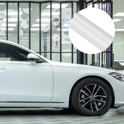 Glossy White Car Sticker Wrap Vinyl Film PET Sticker Bubble Free Vinyl Film Car Accessories Auto Exterior Interior Decoration