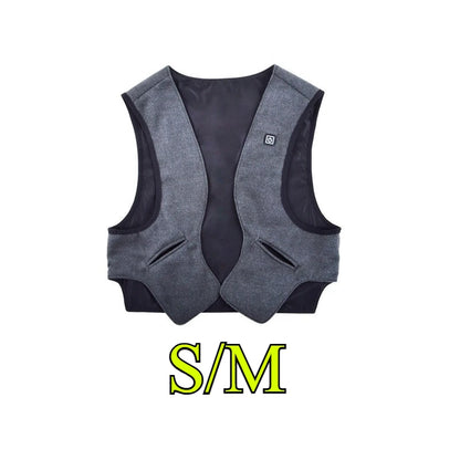Winter Heated Vest for Men Woman Electric Heated Jackets Men Graphene Heat Coat USB Heating Padded Jacket Keep Warm Vest