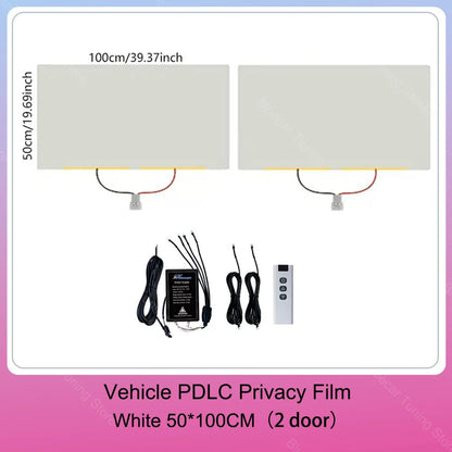 Automotive PDLC Smart Film for Car Windows | Switchable Privacy Glass Tint | Electric Smart Tint Film