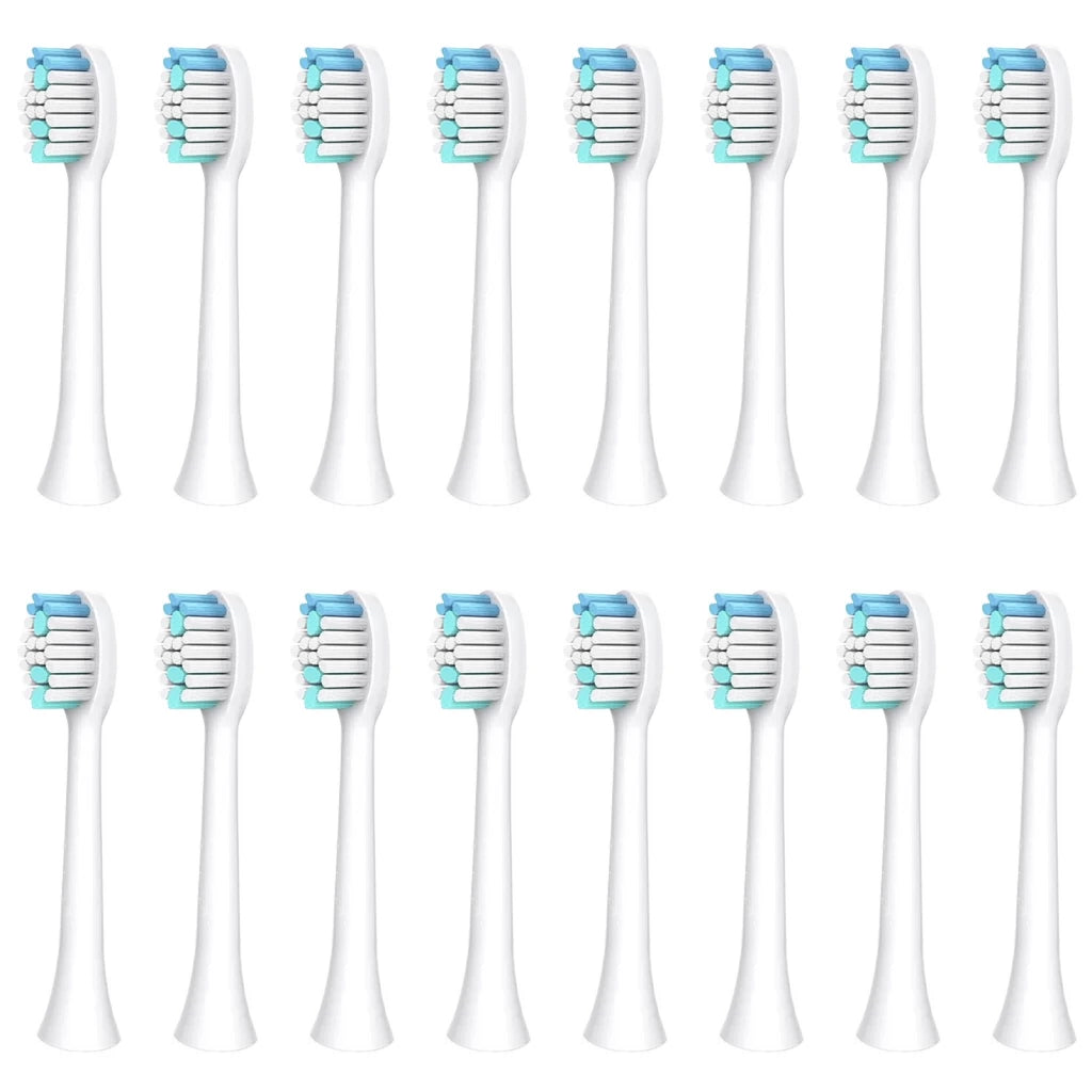 Sarmocare S100 S200 S300 S600 S700 S710 S800 S820 S900 S910 Toothbrush Heads Ultrasonic Sonic Electric Toothbrush Heads，2-16pcs