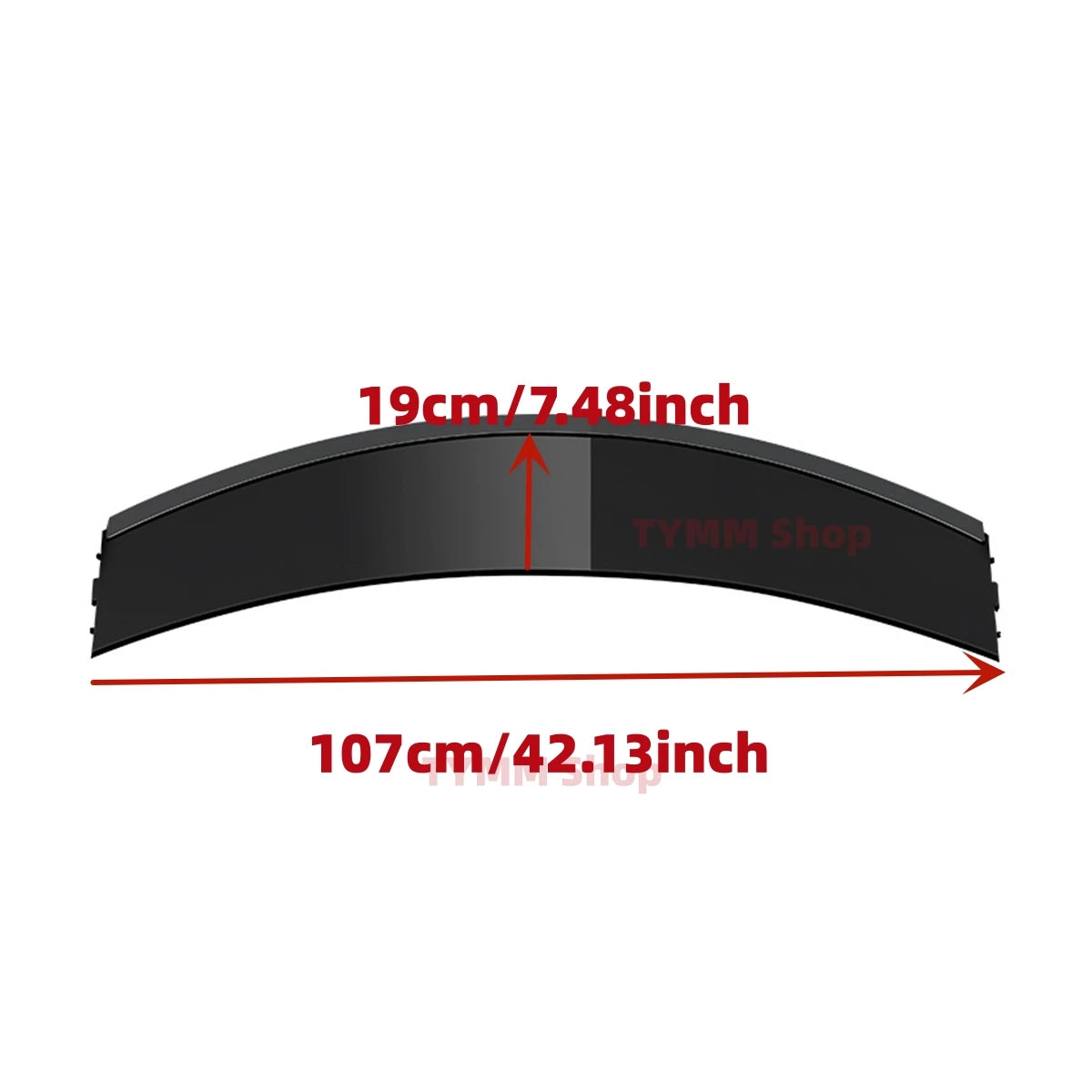 For Mercedes Benz A Class W176 W177 2013-2022 A180 A200 A250 A260 A45 Rear Roof Spoiler Tail Wing Glossy Black Rear Trunk Wing