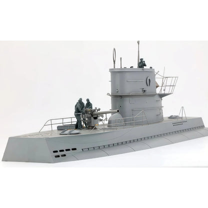 1/35 Resin Unpainted Model Kit, Military Theme, German Submarine and Commander (6 Figures) Unassembled and Unpainted GK
