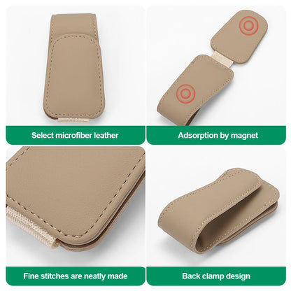 Universal Car Auto Sun Visor Glasses Box Sunglasses Clip Card Ticket Holder Stand Fastener Pen Case Eyeglasses Car Accessories