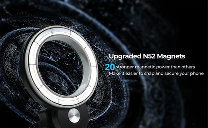 For Volvo EX30 2024 2025 Special Magnetic Phone Holder Screen Border Fixed Adjustable Metal Phone Holder RHD LHD Accessories