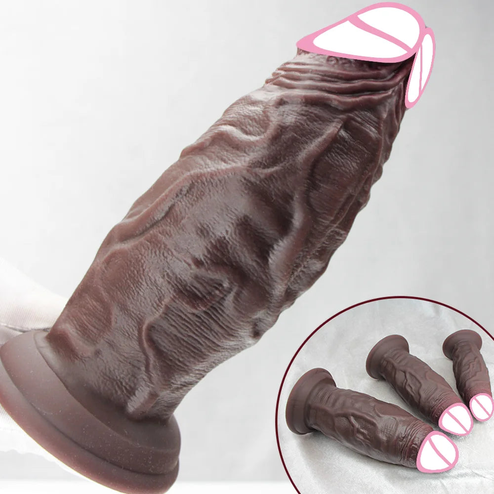 Super Big Black Anal Dildo Penis Prostate Massager Soft Silicone Sexy Adult Masturbator Oversized Strap-on Dildos Anal Sex Toys