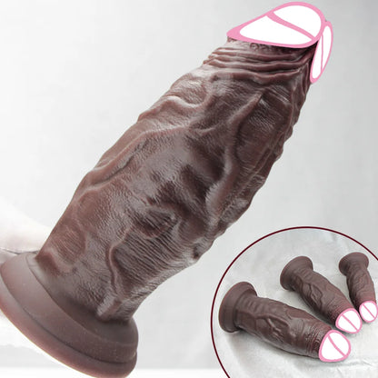 Super Big Black Anal Dildo Penis Prostate Massager Soft Silicone Sexy Adult Masturbator Oversized Strap-on Dildos Anal Sex Toys