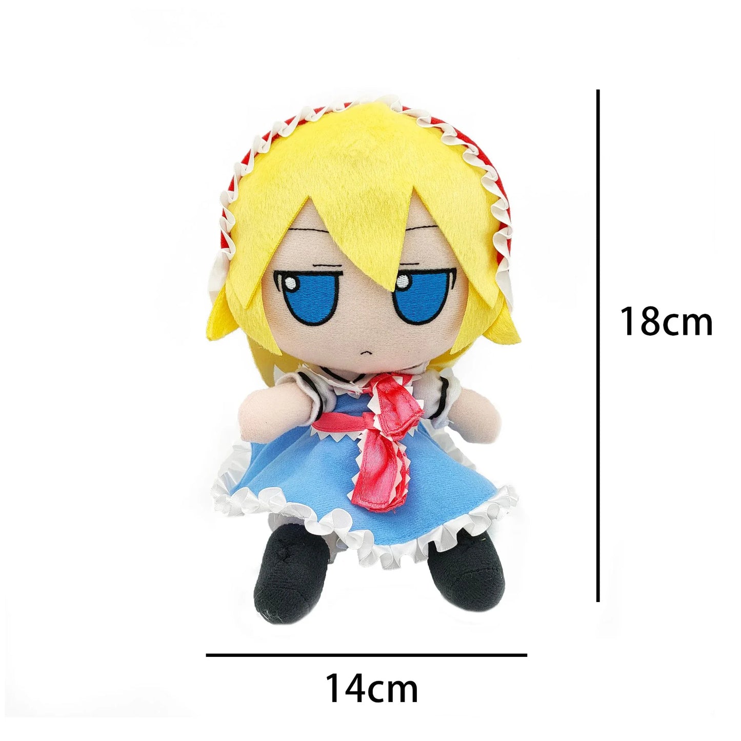 Fumo Red Kirisame Marisa Touhou Project New Creation Komeiji Koishi Plush Toy Doll Yuyuko Reimu Alice Cirno Fans Birthday Gifts