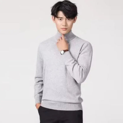 Cashmere turtleneck men sweater clothes for 2024 autumn winter jersey hombre pull homme hiver pullover men high neck sweaters