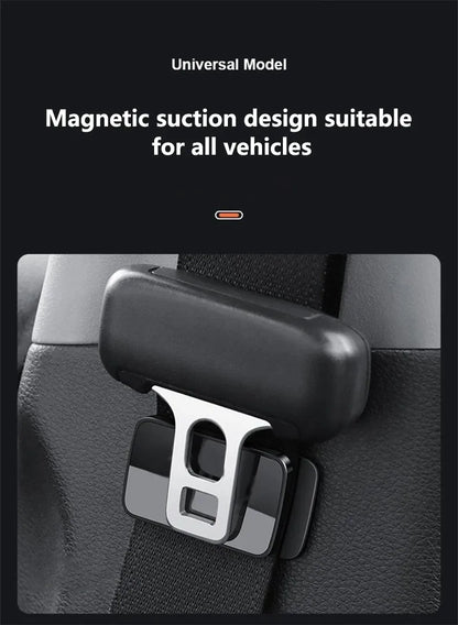 Fashion Magnetic Car Interior Supplies Seat Belt Holder Stabilizer For BMW i7 X7 G07 LCI iX I20 X1 U11 3 5 7 Series G70 G09 XM