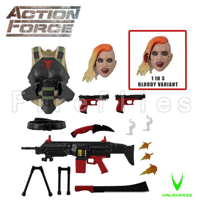 1/12 6inches Valaverse Action Force Action Figure Wave 3.1 Anime Model For Gift