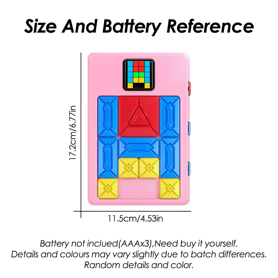 Huarong Road Magnetic Suction Block Sliding Puzzle CHILDREN'S Puzzle Logical Thinking Training Brain-burning Board Game Toys